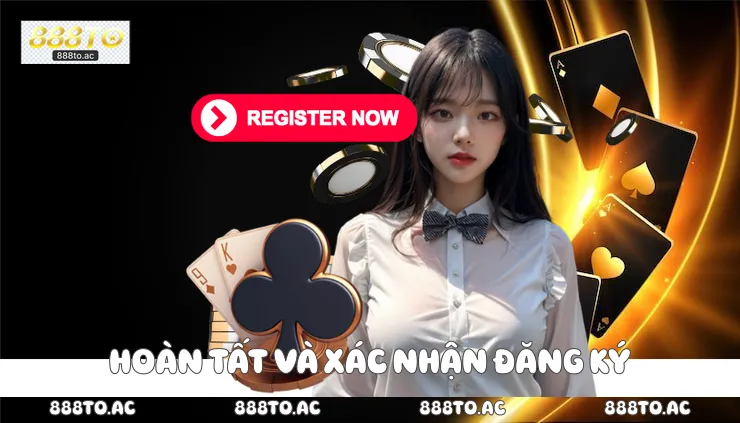  Hoàn tất và xác nhận đăng ký